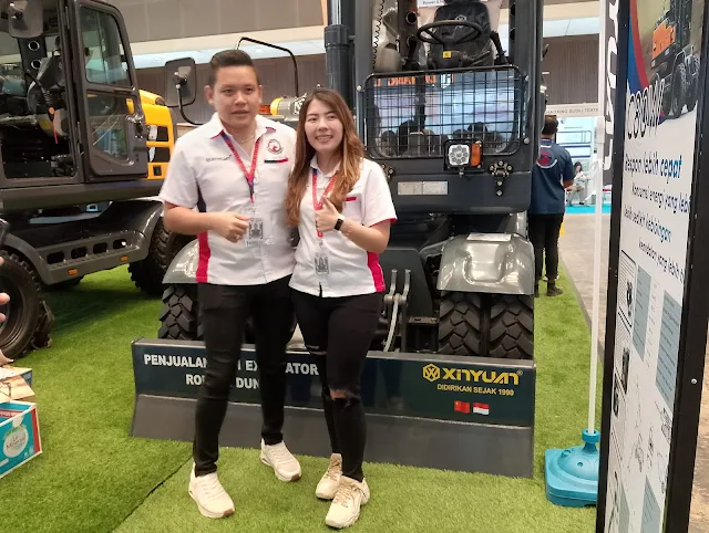 PT. Garuda Excavindo Nusantara, Perusahaan Spesialis Alat Berat Hadir Di Pameran International Industrial Week (Indonesia) Tahun 2025