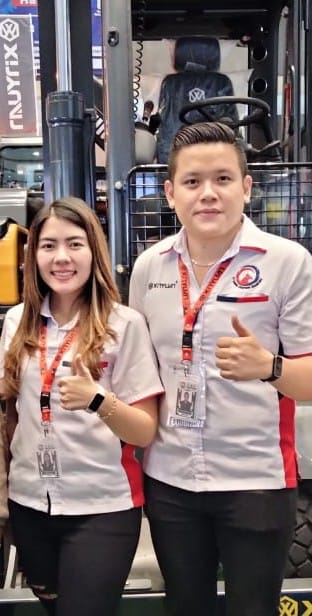 Amanda CEO PT Garuda Excavindo Nusantara Hadir Di Pameran International Industrial Week 2025 JI-Expo