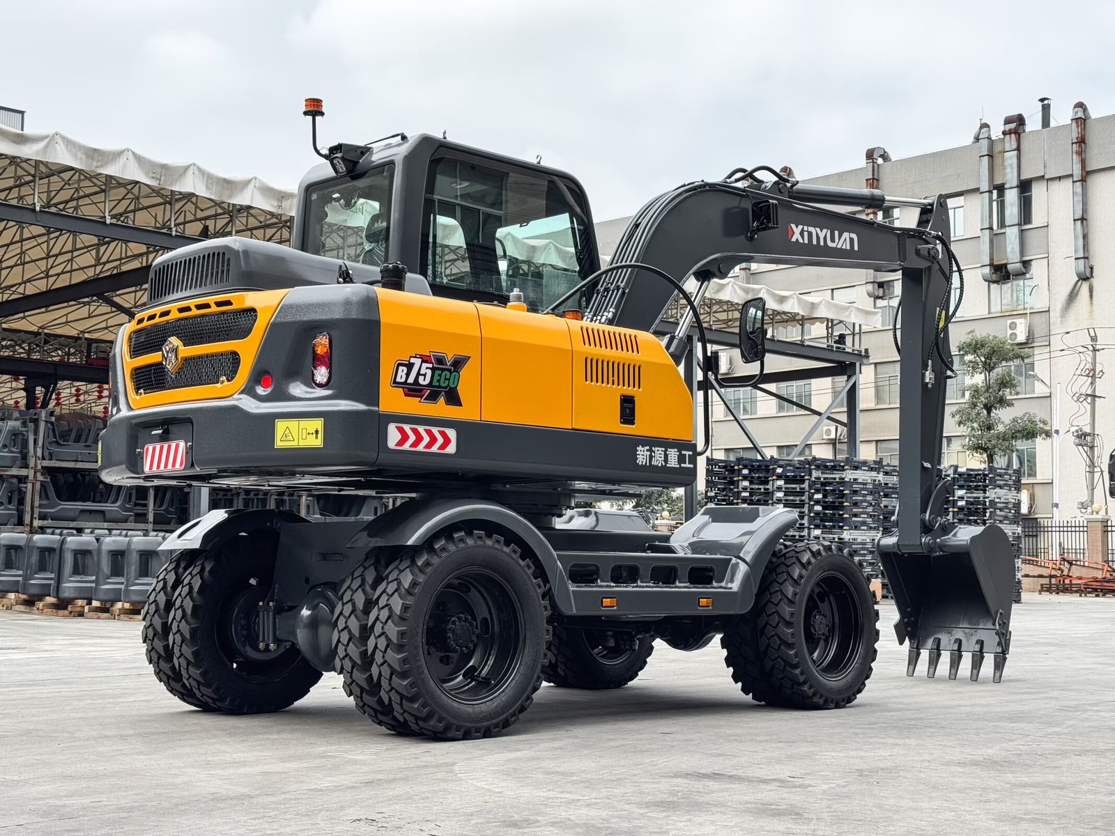 Biaya Operasional Membengkak dan Lahan Proyek Sempit? Ini Solusi Efisiennya Dengan Xinyuan B 75 Eco.